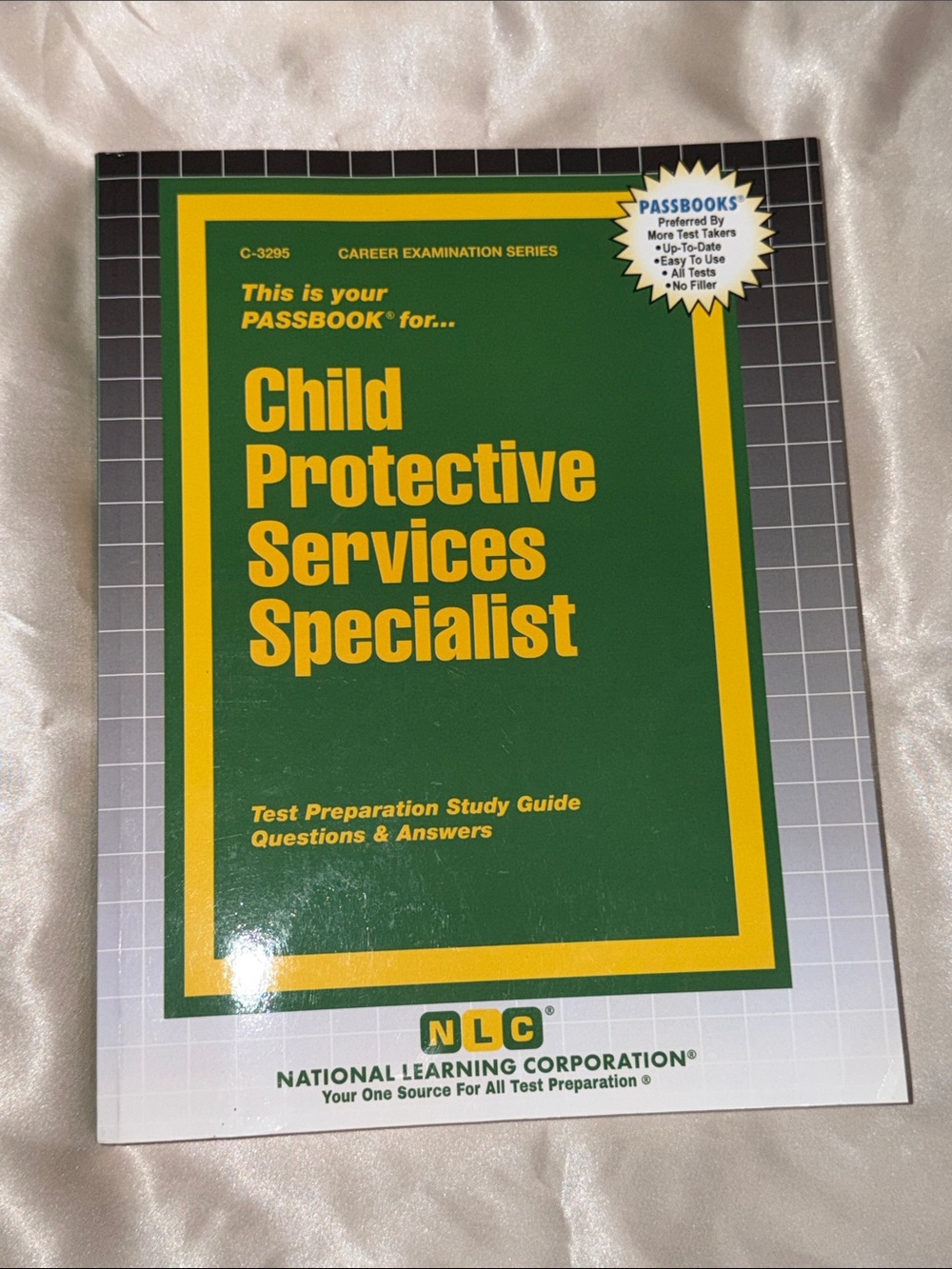NLC Child Protective Services Specialist Test Preparation - Green & Yellow